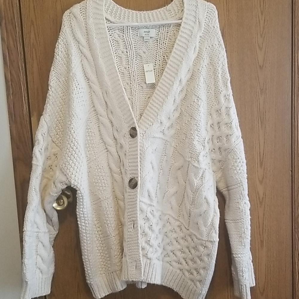 Aerie Cable  Cardigan